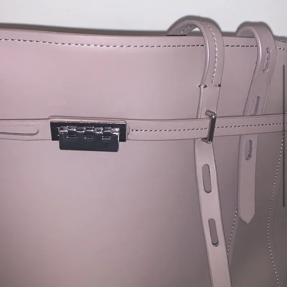 ZAC Zac Posen Large Eartha Belted Shopper Leather Tote